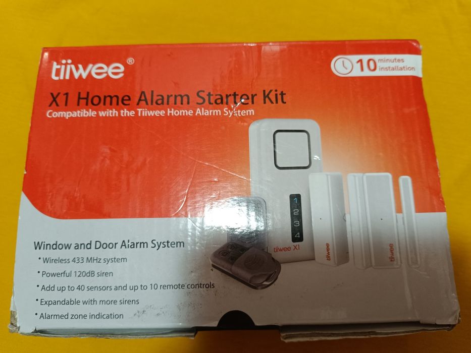 Сигналізація Tiiwee з датчиком дверей і вікон