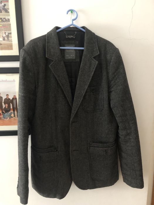 Casaco pull and bear cinza64730020630275120