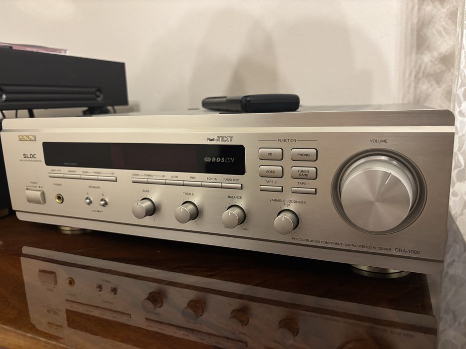 Denon DRA-1000 z oryginalnym pilotem