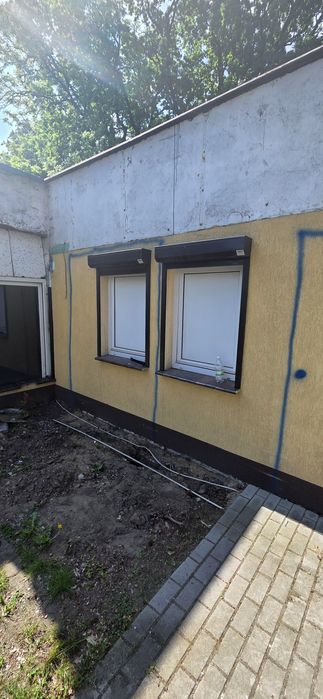 Drzwi okna pcv z roletami pcv używane