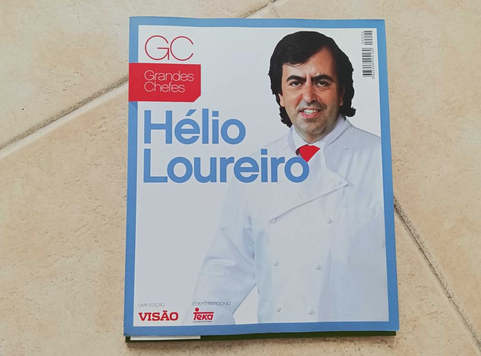 Livros de receitas de grandes Chefs