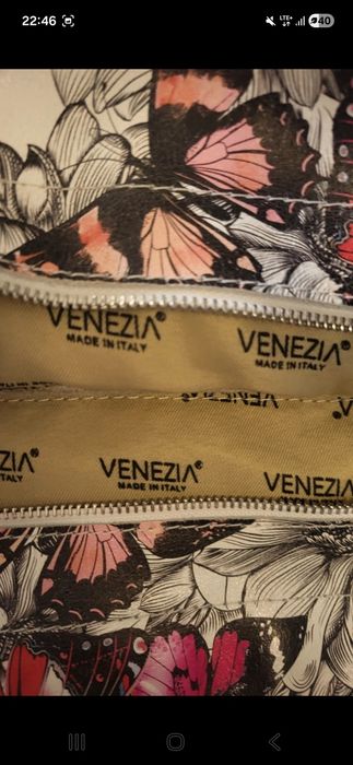 Torba Venezia skora naturalna shopperka