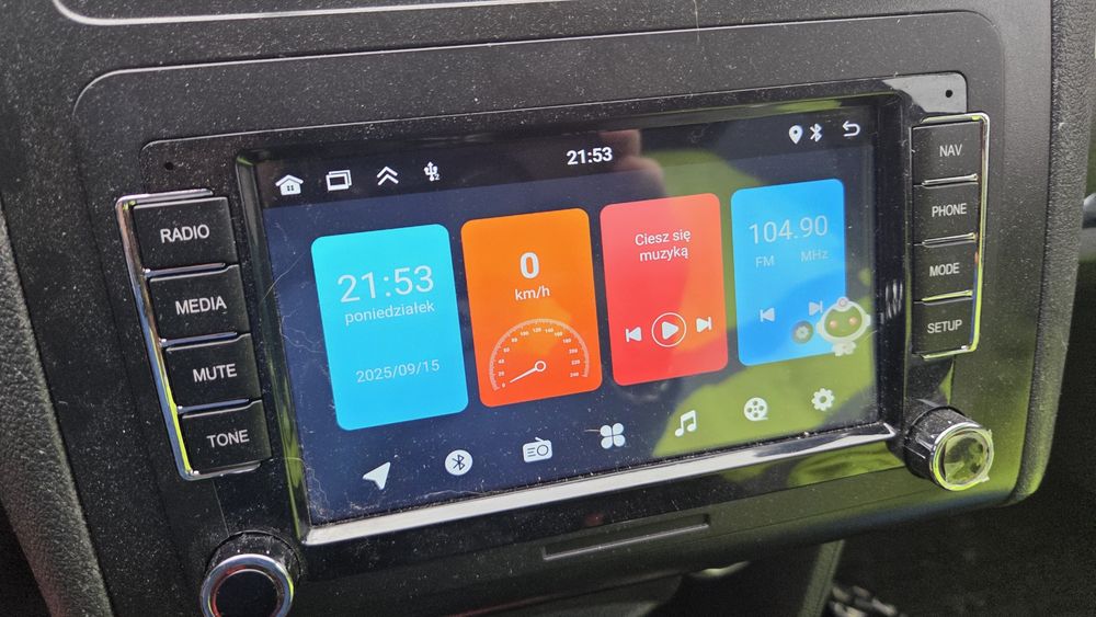 Radio android vw caddy