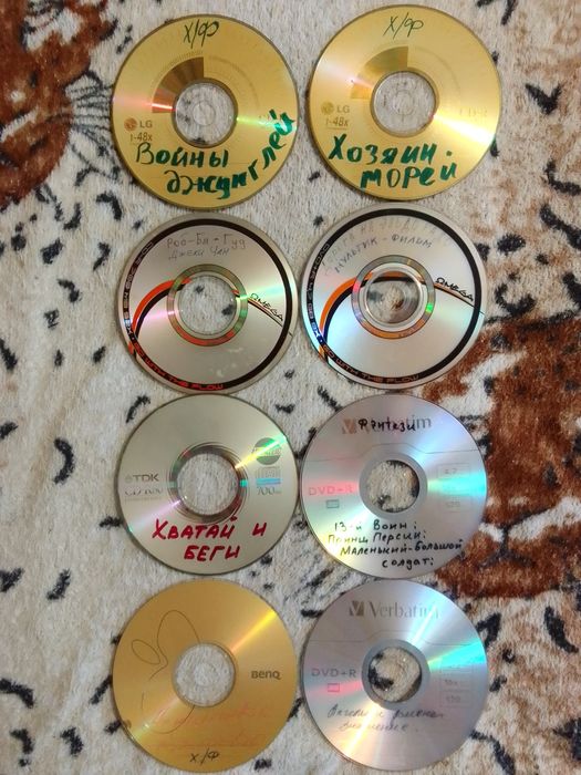 Лот 3. DVD фільми 50шт.в коробці.