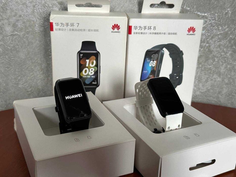Продам Годинники Huawei Band 7 та Huawei Band 8 Повний комплект