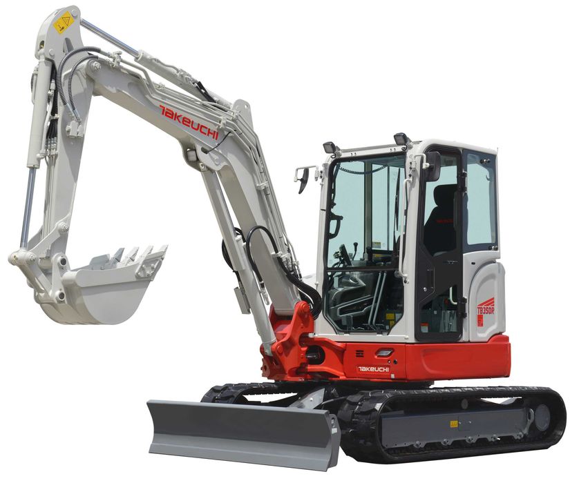 Wynajem, Minikoparka Takeuchi 350 V3 - 500 zł, dowóz