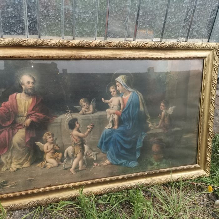 Sprzedam obraz Świętej Rodziny.