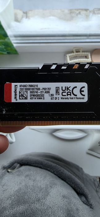 Модуль пам'яті для комп'ютера DDR4 8gb 3600 МГц