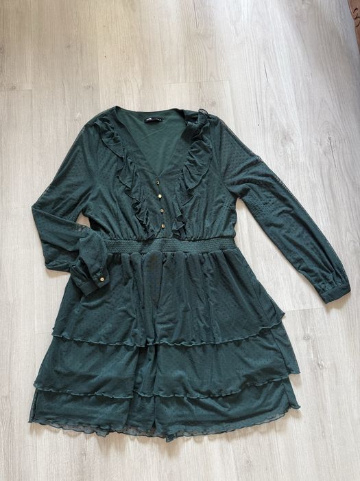 Сукня темно зелена Sinsay, р L