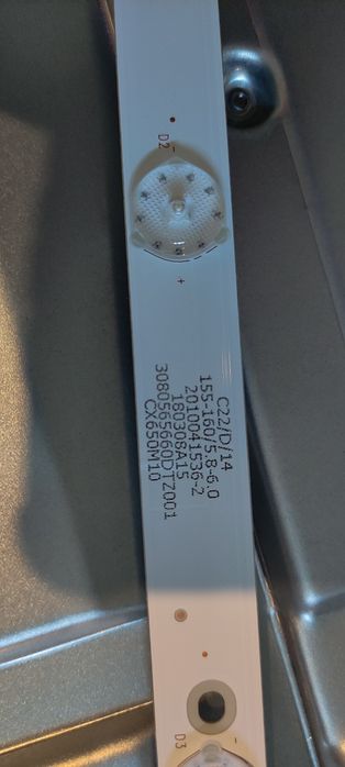 Podświetlenie telewizora Skymaster 65SUA2505 Listwa led CX650M10