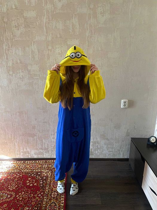 Кігурумі міньон XL Ширина (напівобхват): 53см