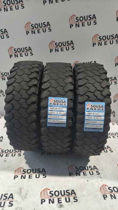 3 pneus 185R14 C Nelcaf - Oferta dos Portes
