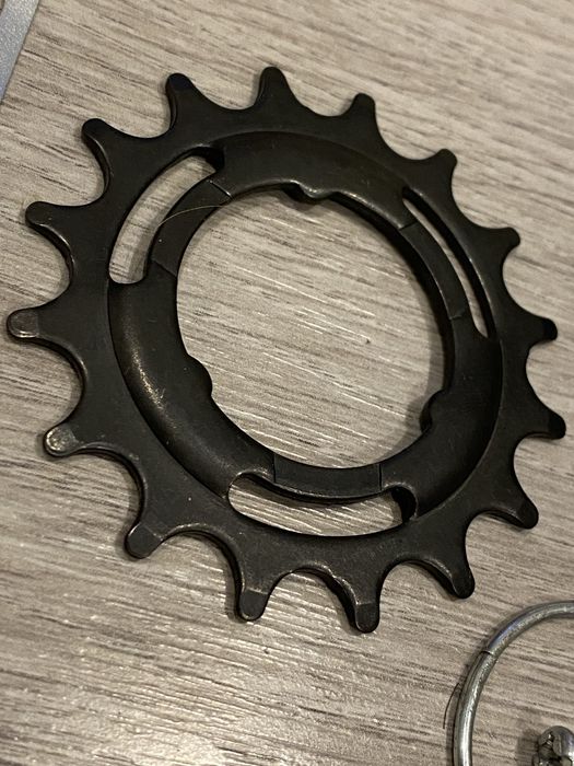 Zębatka kontry kontra single speed fix wigry nexus 16t