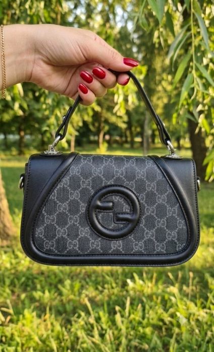 Елегантна жіноча сумочка в стилі Gucci Blondie / GG Supreme