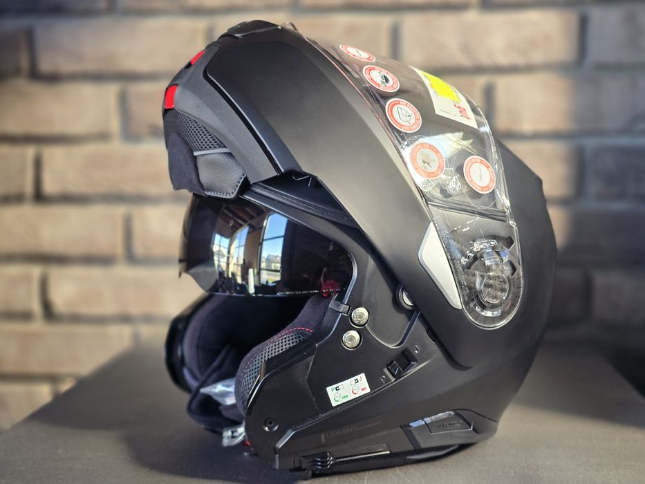 Kask z podnoszoną szczęką Nolan N 100-5 czarny mat L