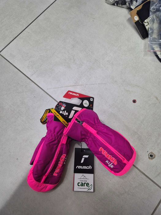 Rekawiczki dzieciece renomowanej marki Reusch