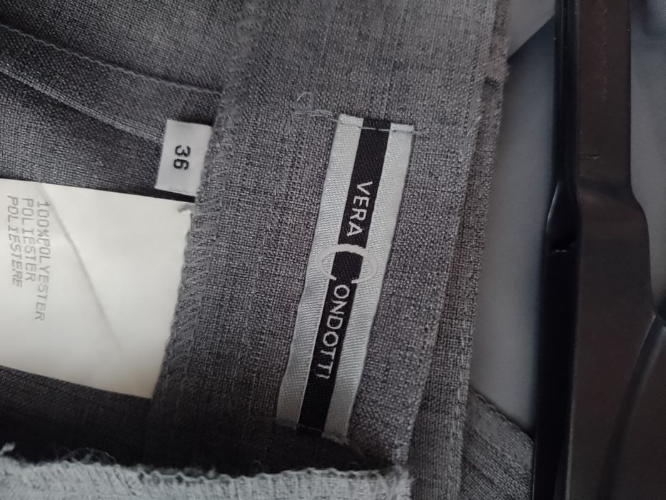 Garniturowe spodnie damskie roz.36