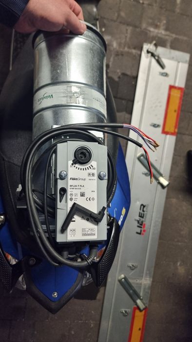 Wentylacja klapa 160 200  przeciwpożarowe nowa