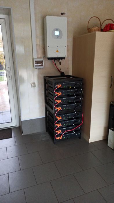 Монтаж / інсталяція інвертора з акумулятором / ДБЖ. Резервне живлення.