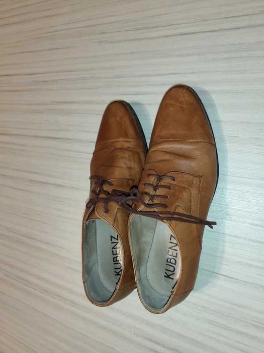 Eleganckie derby PRIME JACK rozm. 42 firmy Kubenz skórzane