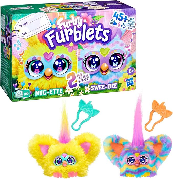 FURBY DJ Furblets Can-Dee-Swirl Фербі міні Електронна плюшева іграшка