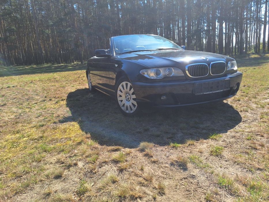 BMW E46 cabrio  2.5 benzyna automat hak