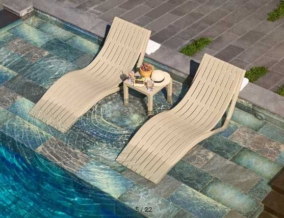 Шезлонги Siesta Slim, лежаки пляжні, Pacific шезлонги, Siesta Rio