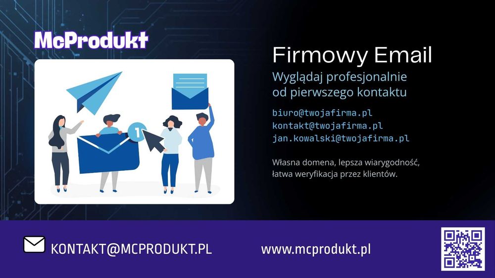 Strona www, Hosting, Domena, Serwer w Chmurze, Aplikacja Webowa/Moblina/Desktopowa