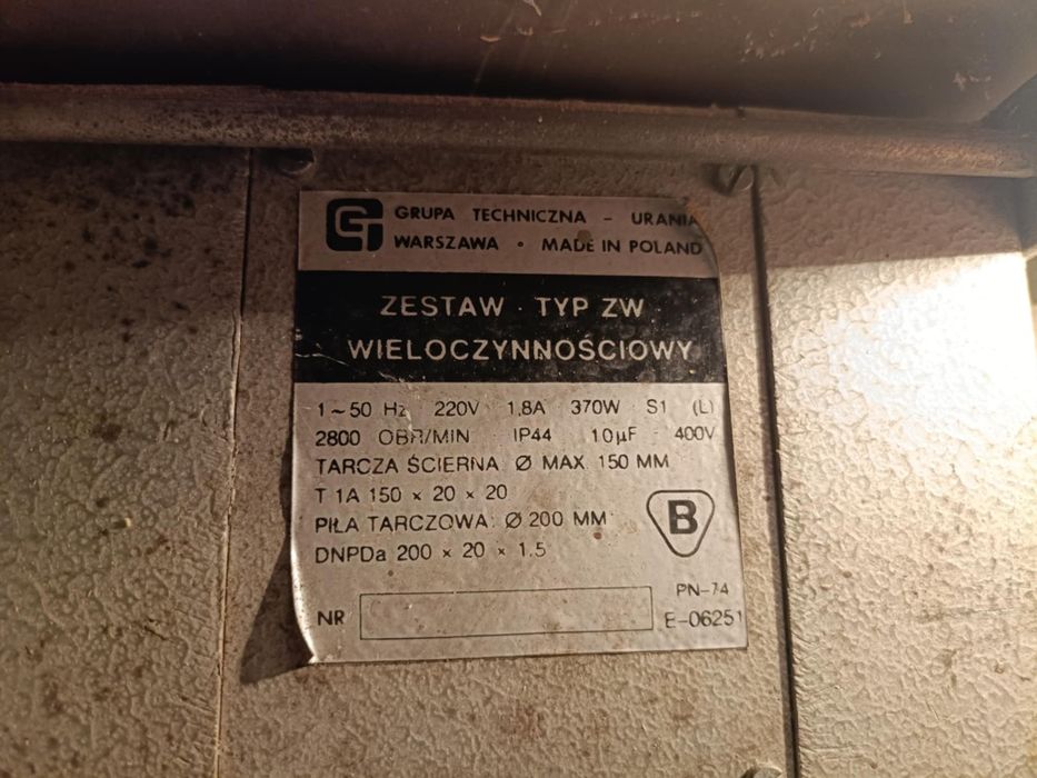 Pilarka tarczowa, krajzega