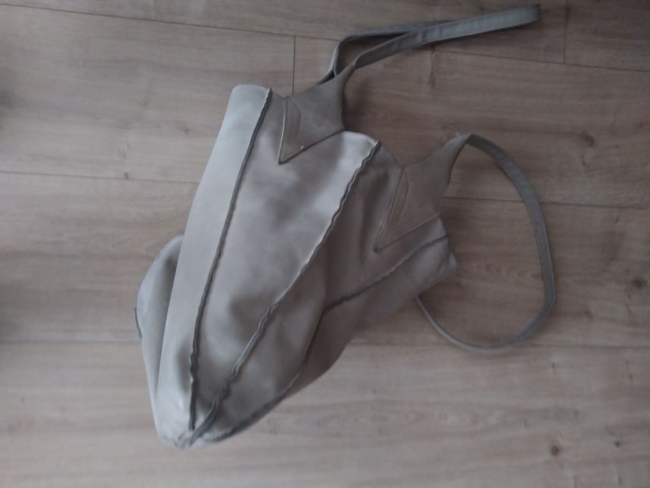 Duża torba, skóra włoska, marka BLITZ.