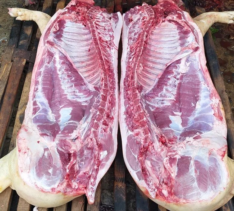 Тушка свині,півтуша,четвертина