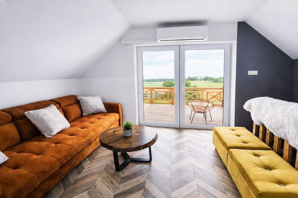 Domek Letniskowy z widokiem na Zalew Jacuzzi -na Roztoczu cisza spokój