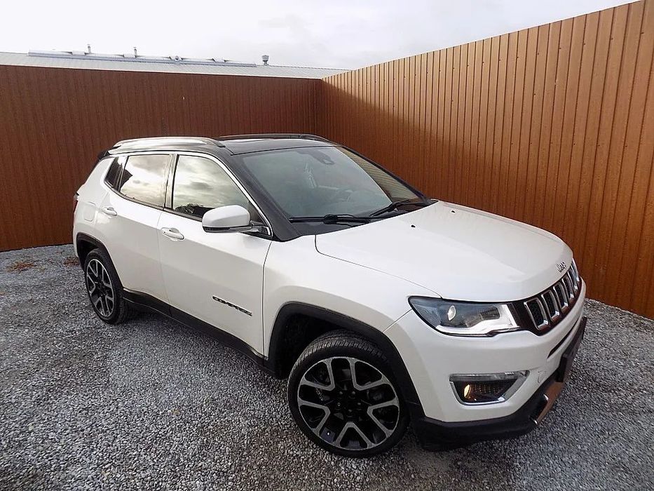 Jeep Compass 1.4Turbo!! 140KM!! Skóra!! Alu 19 Cali!! Panorama!! Fajna Opcja!!