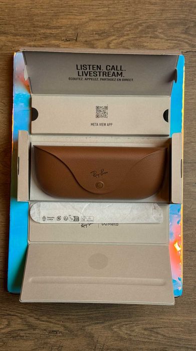 СРОЧНО! Смарт-окуляри Ray-Ban Meta Wayfarer Shiny Black, G15 Green