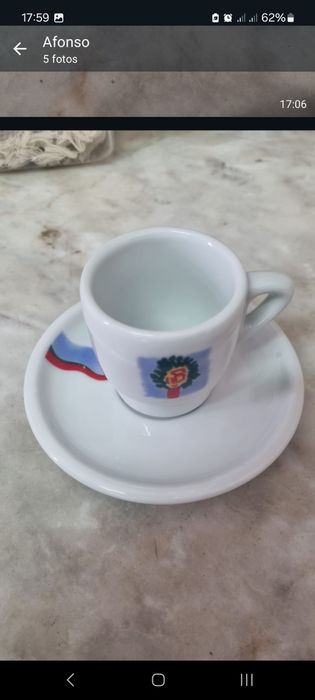 Chávenas de café colecção