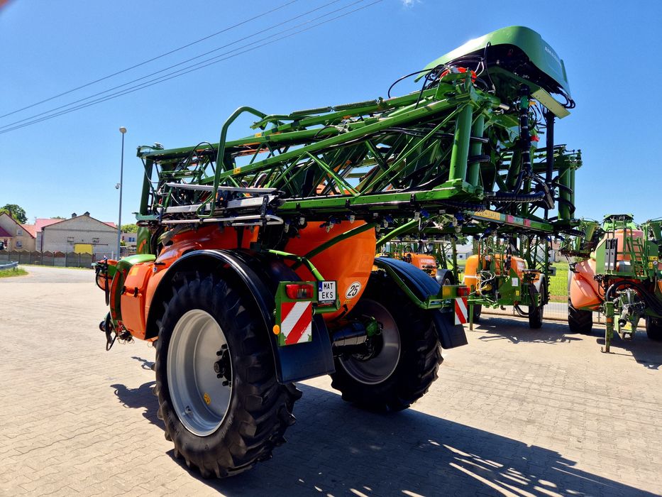 Opryskiwacz Amazone UX 4200 30m 27m 2018r GPS ISOBUS Skrętne koła DC Amatron 4