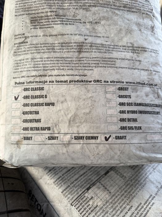 Beton Architektoniczny GRC
