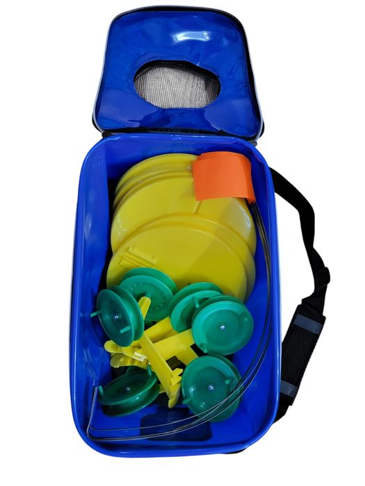 Набір Жерлиця суми пластик оснащена та не оснащена 10,15 і 20шт+сумка