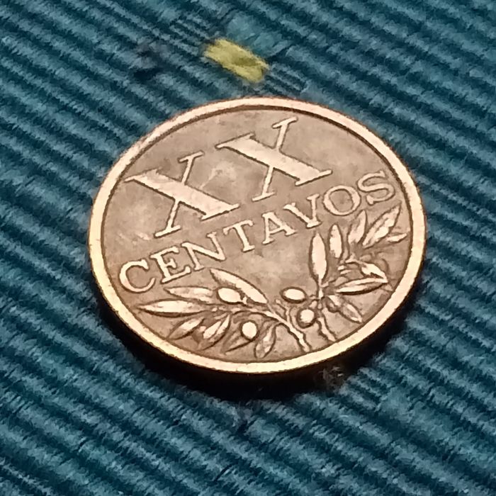 Moeda XX centavos Ano 1966
