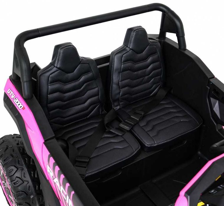 Mocny Buggy ATV Racing na akumulator 4x200W A032 Różowy