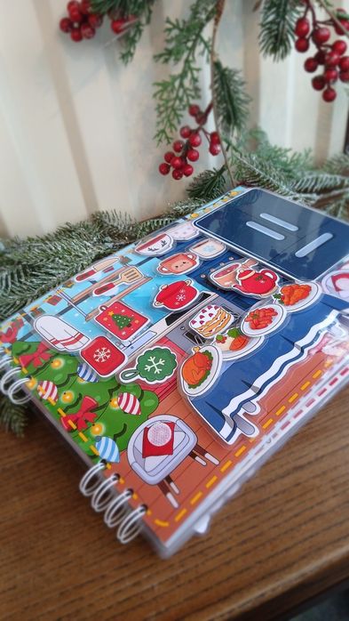 Зима в Тока Бока Частина 3 альбом гра на липучках