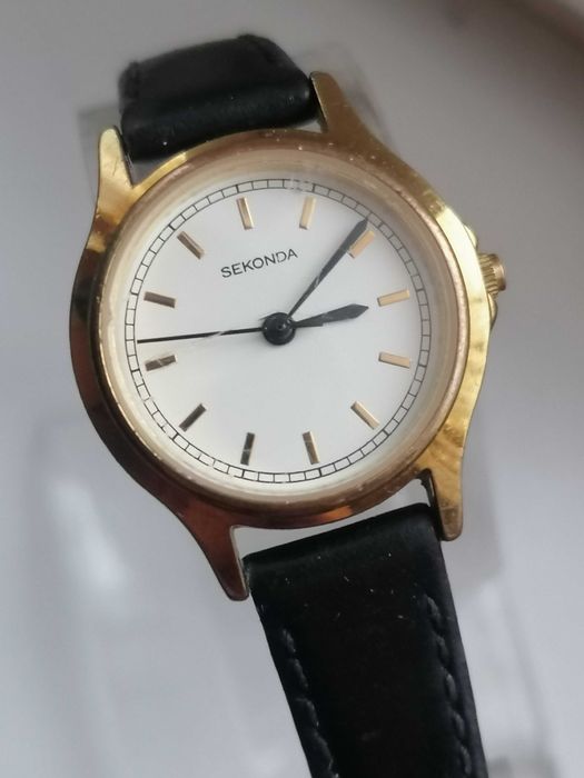 Piękny damski zegarek z paskiem Sekonda