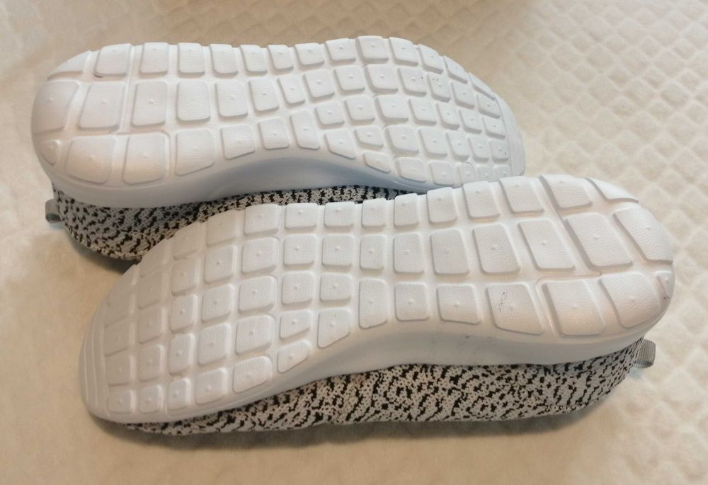 Buty sportowe, męskie, czarno-biały melanż, 45 (Obuwie)