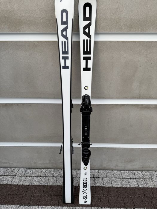 HEAD WC REBELS i.SL RD 165 19-20モデル Narty dziecięce slalomowe (komórki) HEAD WORLDCUP REBELS I