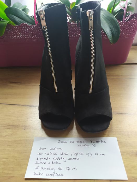Nowe botki Primark rozmiar 39