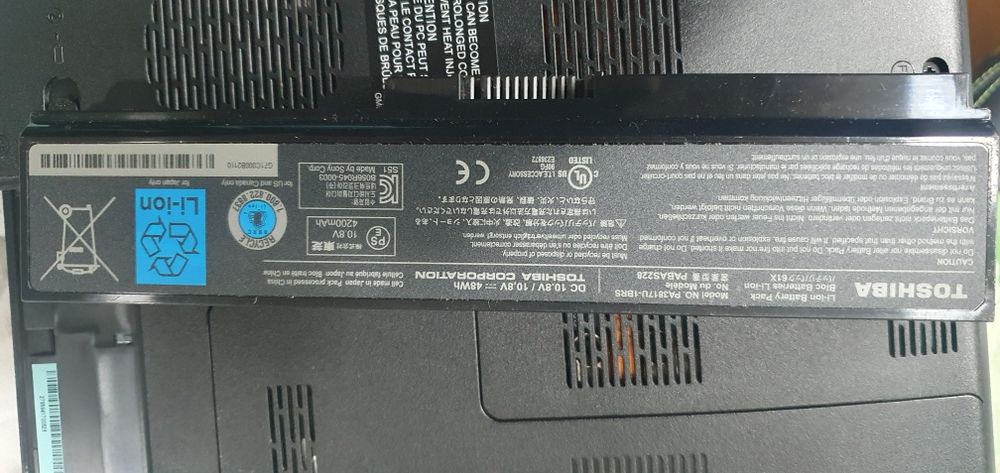 Motherboard toshiba C660D-1C7