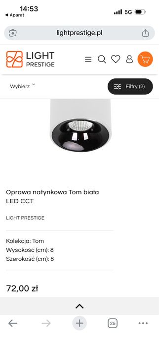 Natynkowe oprawy, lampki led