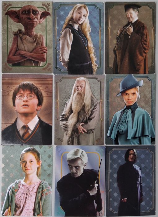 Карточки Panini Harry Potter Гаррі Поттер  186 штук