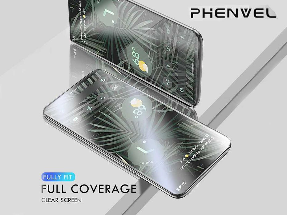 Гідрогелева плівка PHENVEL для Google Pixel 10, 9Pro, 8a,7, 7Pro, 4-6,