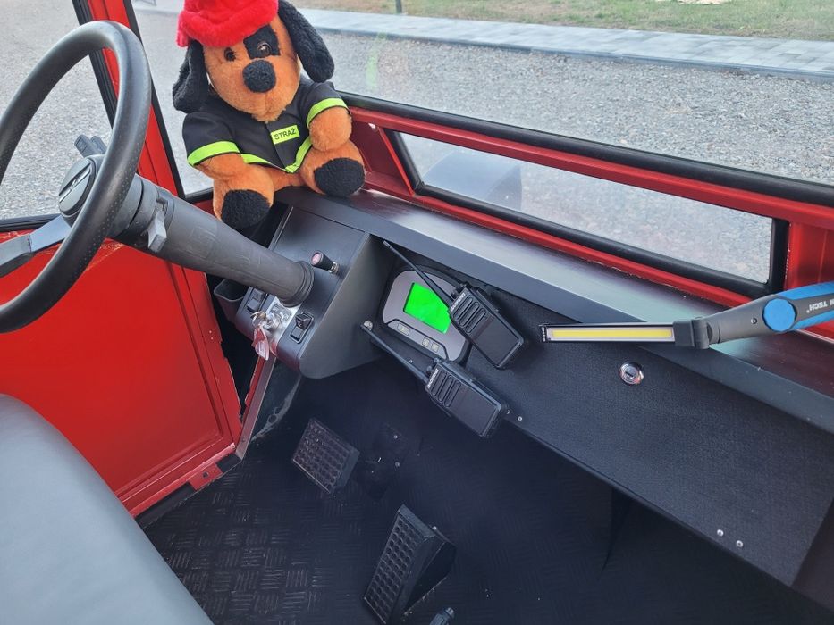 Melex wózek elektryczny Straż OSP PSP MDP pojazd specjalny 48v